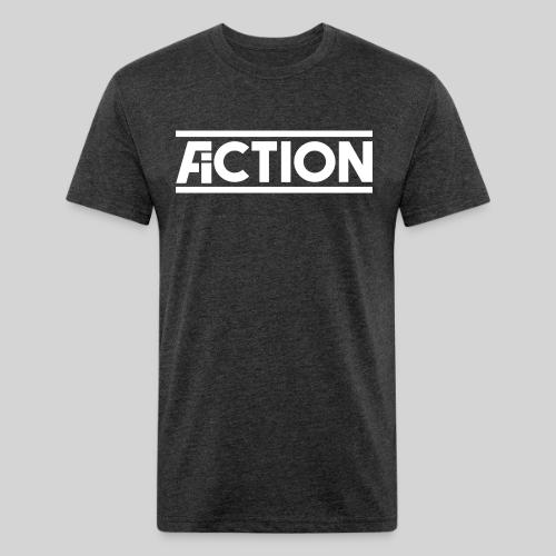 Action Fiction Logo (White) - Unisex Poly/Cotton T-Shirt