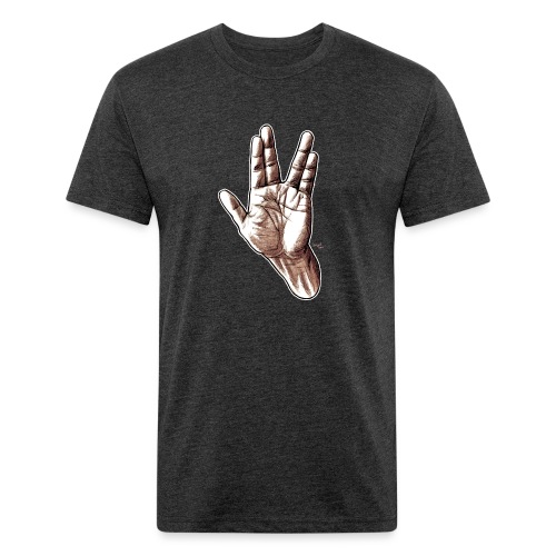 Blessings - Fitted Cotton/Poly T-Shirt by Next Level