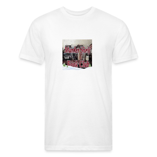 Winter with the Murder Shelf Book Club podcas - Fitted Cotton/Poly T-Shirt by Next Level