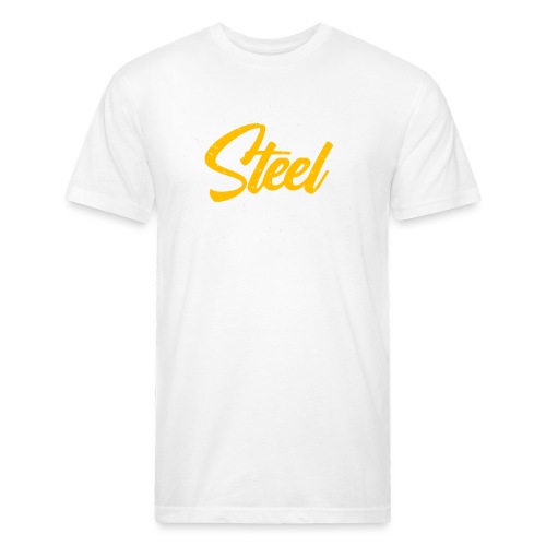 built - Men’s Fitted Poly/Cotton T-Shirt