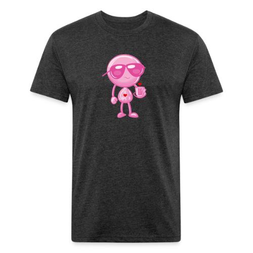 Smoon_I love Mrs S Pink - Unisex Poly/Cotton T-Shirt