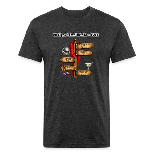 All Signs Point To Pride - Unisex Poly/Cotton T-Shirt