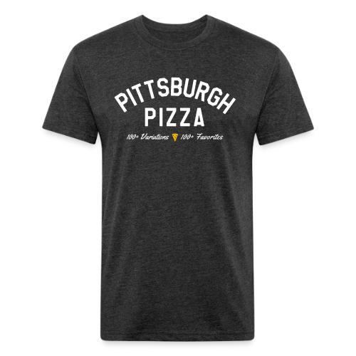Pittsburgh Pizza - Unisex Poly/Cotton T-Shirt