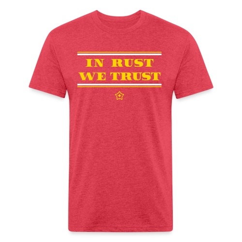 trust - Men’s Fitted Poly/Cotton T-Shirt