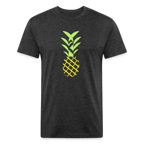 Pineapple flavor - Men’s Fitted Poly/Cotton T-Shirt