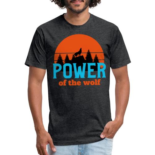 Power Of The Wolf - Unisex Poly/Cotton T-Shirt