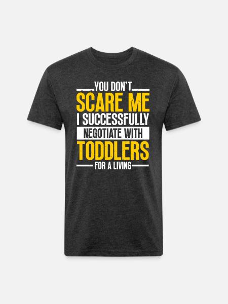 Babysitter Babysitting - Unisex Poly/Cotton T-Shirt - heather black