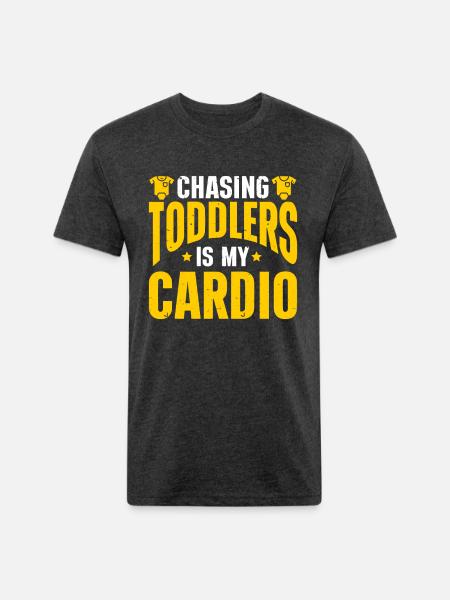 Babysitter Babysitting - Unisex Poly/Cotton T-Shirt - heather black