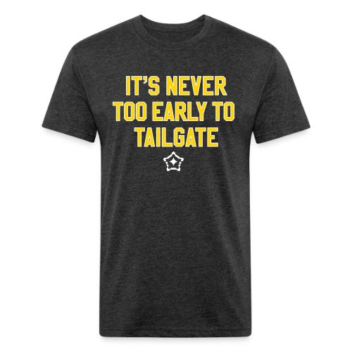It's Never Too Early to Tailgate - Unisex Poly/Cotton T-Shirt
