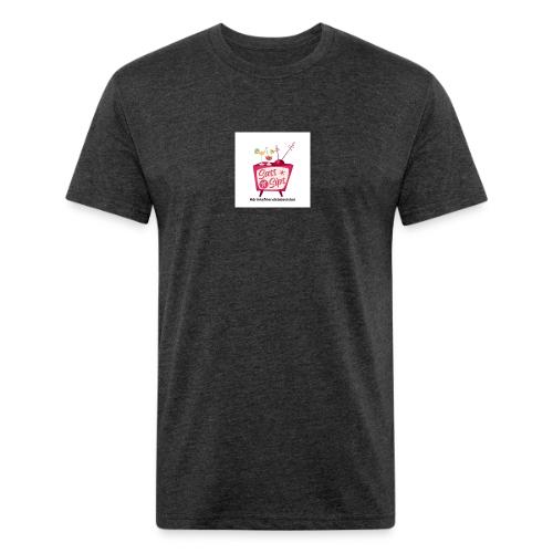 sassnsips com drinksfriendstelevision - Unisex Poly/Cotton T-Shirt