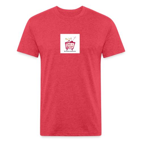 sassnsips com drinksfriendstelevision - Unisex Poly/Cotton T-Shirt