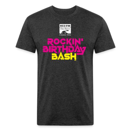 2025 97.1 The River Rockin' Birthday Bash - Unisex Poly/Cotton T-Shirt