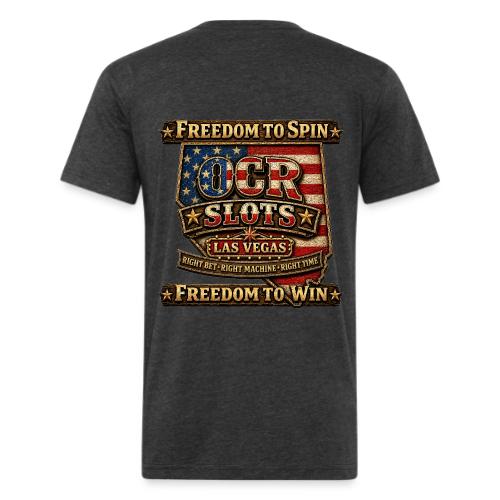 OCR Slots America's 250th Las Vegas - Unisex Poly/Cotton T-Shirt
