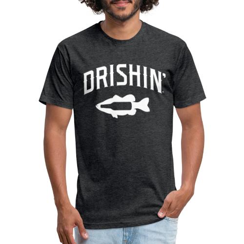 Largemouth Bass Drishin' Tee - Unisex Poly/Cotton T-Shirt