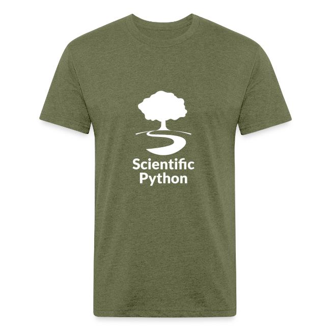 scientific python white logo