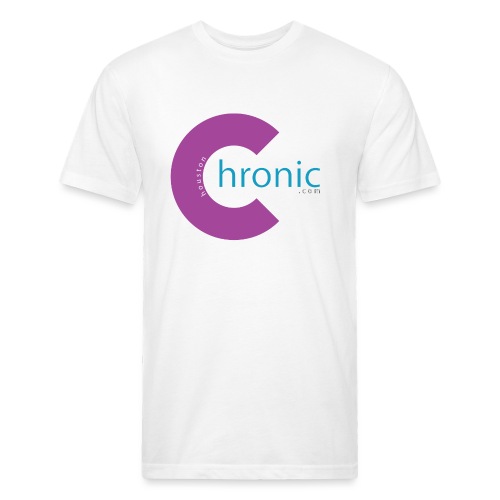 Houston Chronic - Purp C - Fitted Cotton/Poly T-Shirt by Next Level