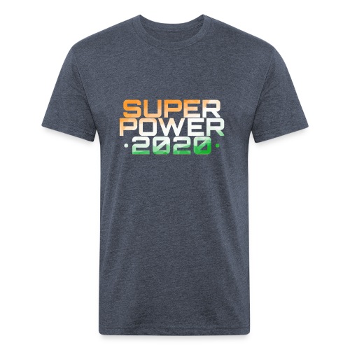 Superpower 2020 - Fitted Cotton/Poly T-Shirt by Next Level