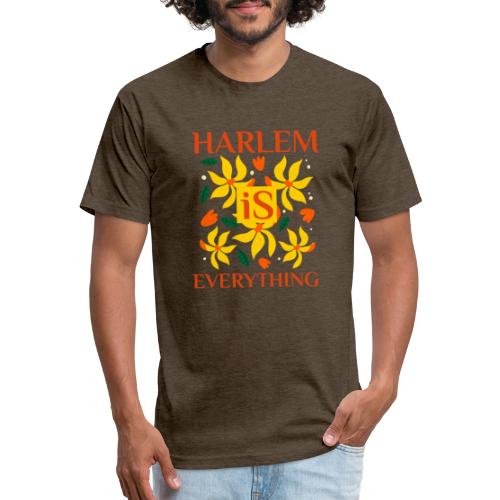 Harlem Is Everything - Fitted Cotton/Poly T-Shirt by Next Level