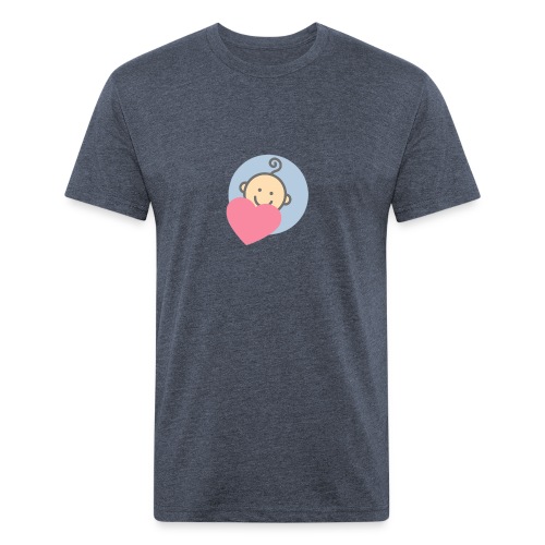 Lullaby World - Fitted Cotton/Poly T-Shirt by Next Level