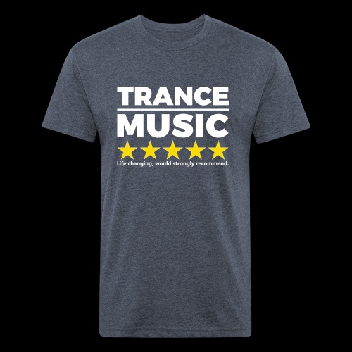 Trance..Would Recommend - Fitted Cotton/Poly T-Shirt by Next Level