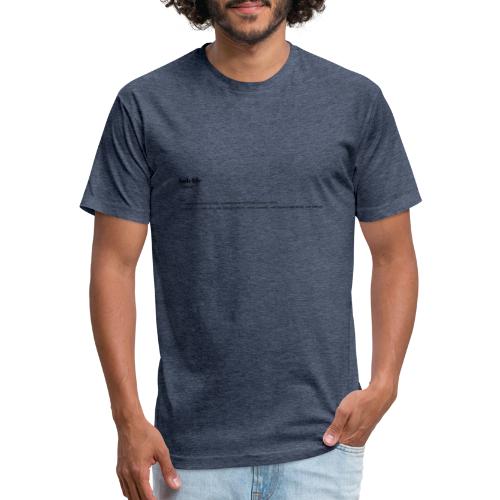 hob·ble - Men’s Fitted Poly/Cotton T-Shirt