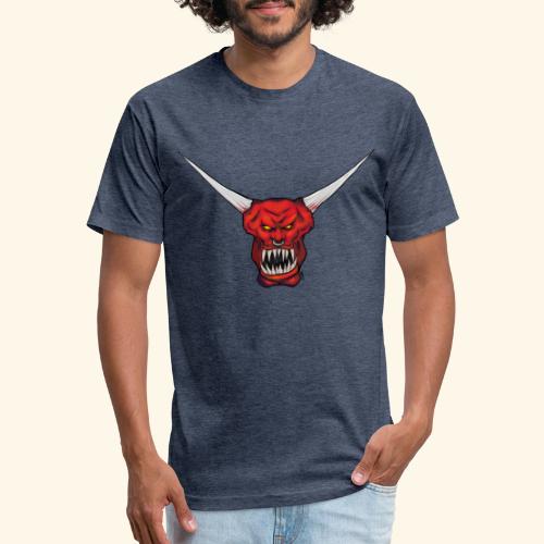 Dungeon Keeper - Men’s Fitted Poly/Cotton T-Shirt