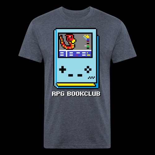RPG Bookclub Logo - Men’s Fitted Poly/Cotton T-Shirt