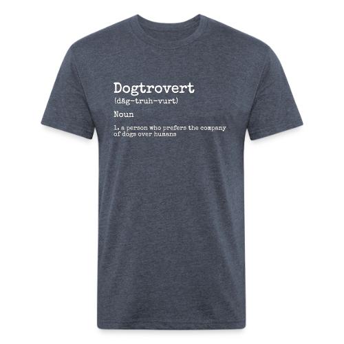Dogtrovert - Unisex Poly/Cotton T-Shirt
