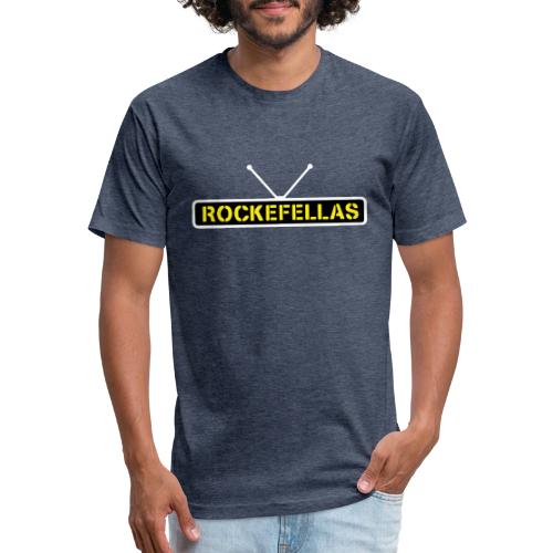 Rockefellas Classic Wordmark Logo - Unisex Poly/Cotton T-Shirt