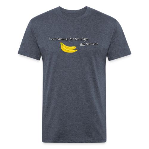 I Eat Bananas - Men’s Fitted Poly/Cotton T-Shirt