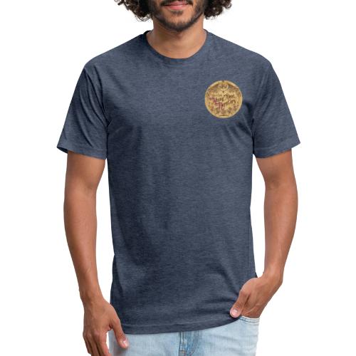 Logo - Fitted Cotton/Poly T-Shirt by Next Level