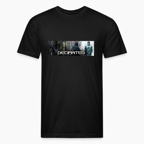 Decimated Banner T Shirt - Unisex Poly/Cotton T-Shirt