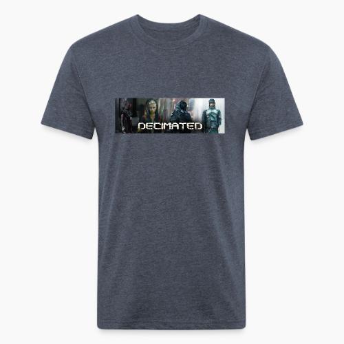 Decimated Banner T Shirt - Unisex Poly/Cotton T-Shirt