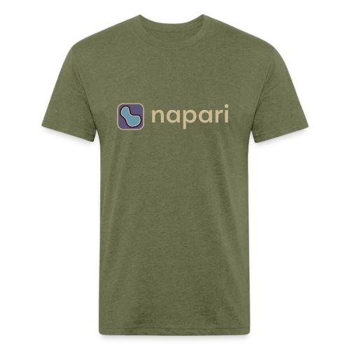 napari merch (lighter design) - Men’s Fitted Poly/Cotton T-Shirt