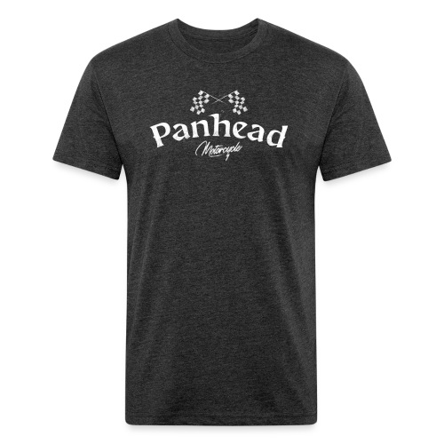 Panhead Motorcycle - Men’s Fitted Poly/Cotton T-Shirt