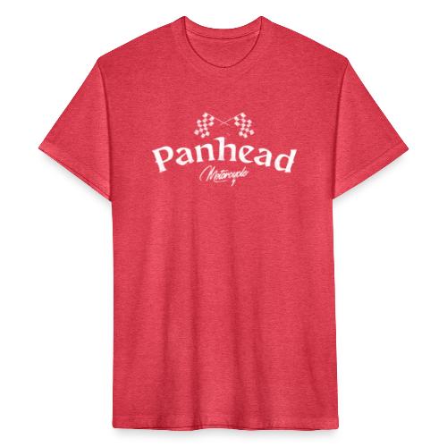 Panhead Motorcycle - Fitted Cotton/Poly T-Shirt by Next Level