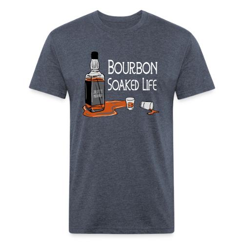 Bourbon Soaked Life - Unisex Poly/Cotton T-Shirt