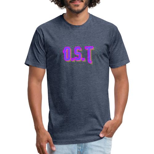 Ost Logo - Fitted Cotton/Poly T-Shirt by Next Level