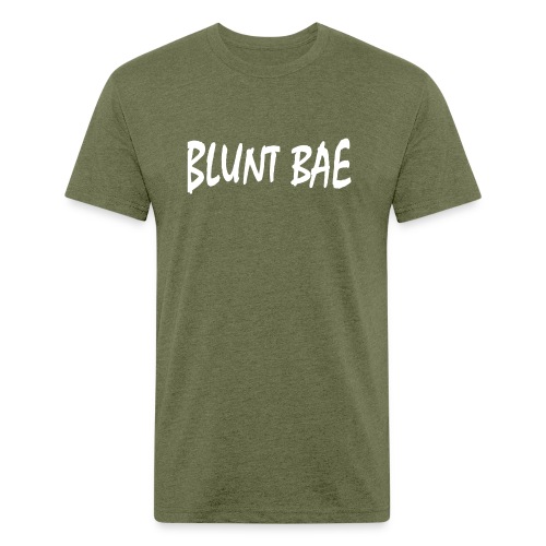 Blunt Bae - Men’s Fitted Poly/Cotton T-Shirt