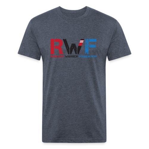 RWF Black - Fitted Cotton/Poly T-Shirt by Next Level