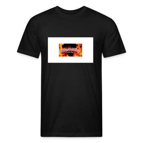 FireNation - Men’s Fitted Poly/Cotton T-Shirt