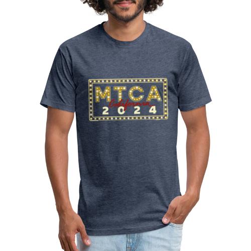 MTCA Official 2024 LOGO - Men’s Fitted Poly/Cotton T-Shirt