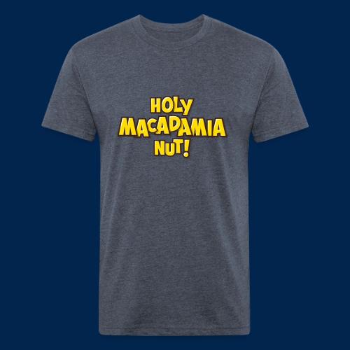 Holy Macadamia Nut! Fun Catch Phrase Design - Unisex Poly/Cotton T-Shirt