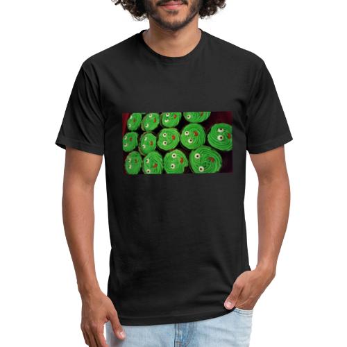 Cupcake Smiles - Men’s Fitted Poly/Cotton T-Shirt