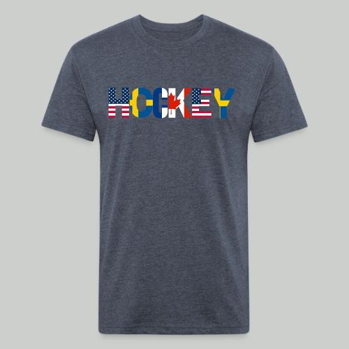 4 NATIONS HOCKEY - Unisex Poly/Cotton T-Shirt