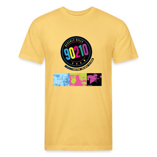 Zoom slide Shirt 90210 01 - Men’s Fitted Poly/Cotton T-Shirt