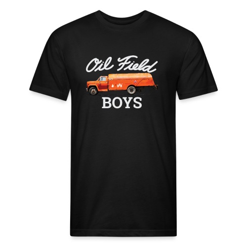 OFB Retro Oil Transport - Fitted Cotton/Poly T-Shirt by Next Level