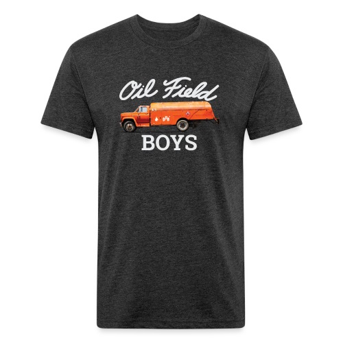 OFB Retro Oil Transport - Fitted Cotton/Poly T-Shirt by Next Level