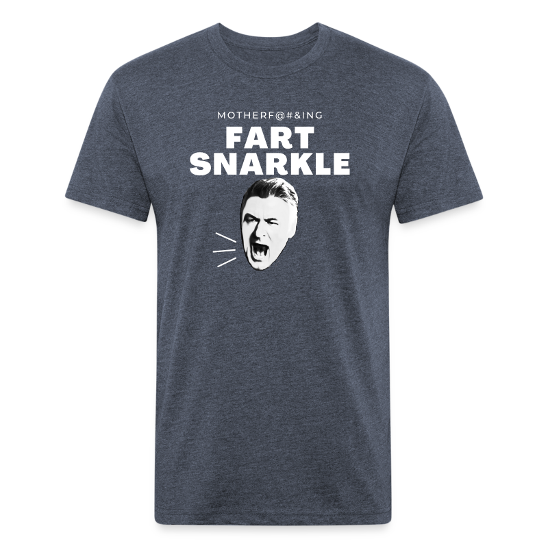 Motherfu#@ing Fart Snarkle - Fitted Cotton/Poly T-Shirt by Next Level