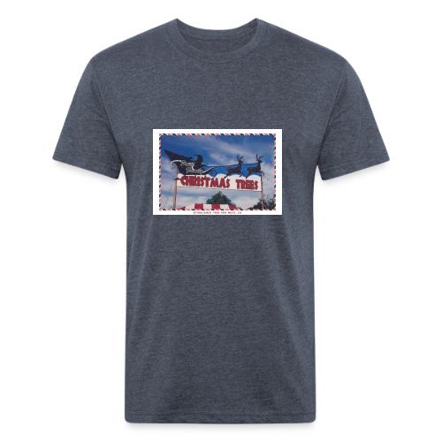Priut Christmas Tree Shop - Unisex Poly/Cotton T-Shirt